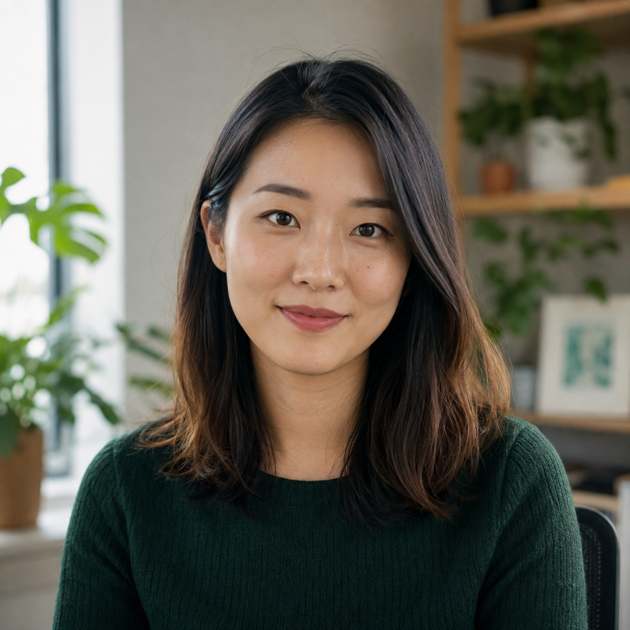 Example research participant Maya Chen